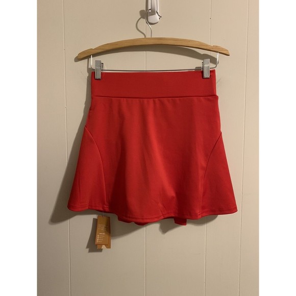 WERENA Pants - WERENA Women's Pleated Tennis Golf Skort Zip Pocket Skirt Shorts Sz SMALL S NWT